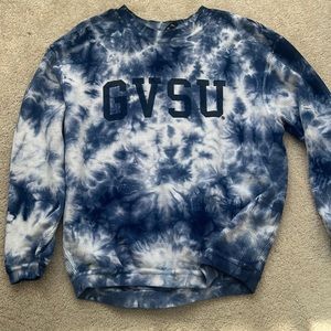 GVSU TIE DYE CREWNECK